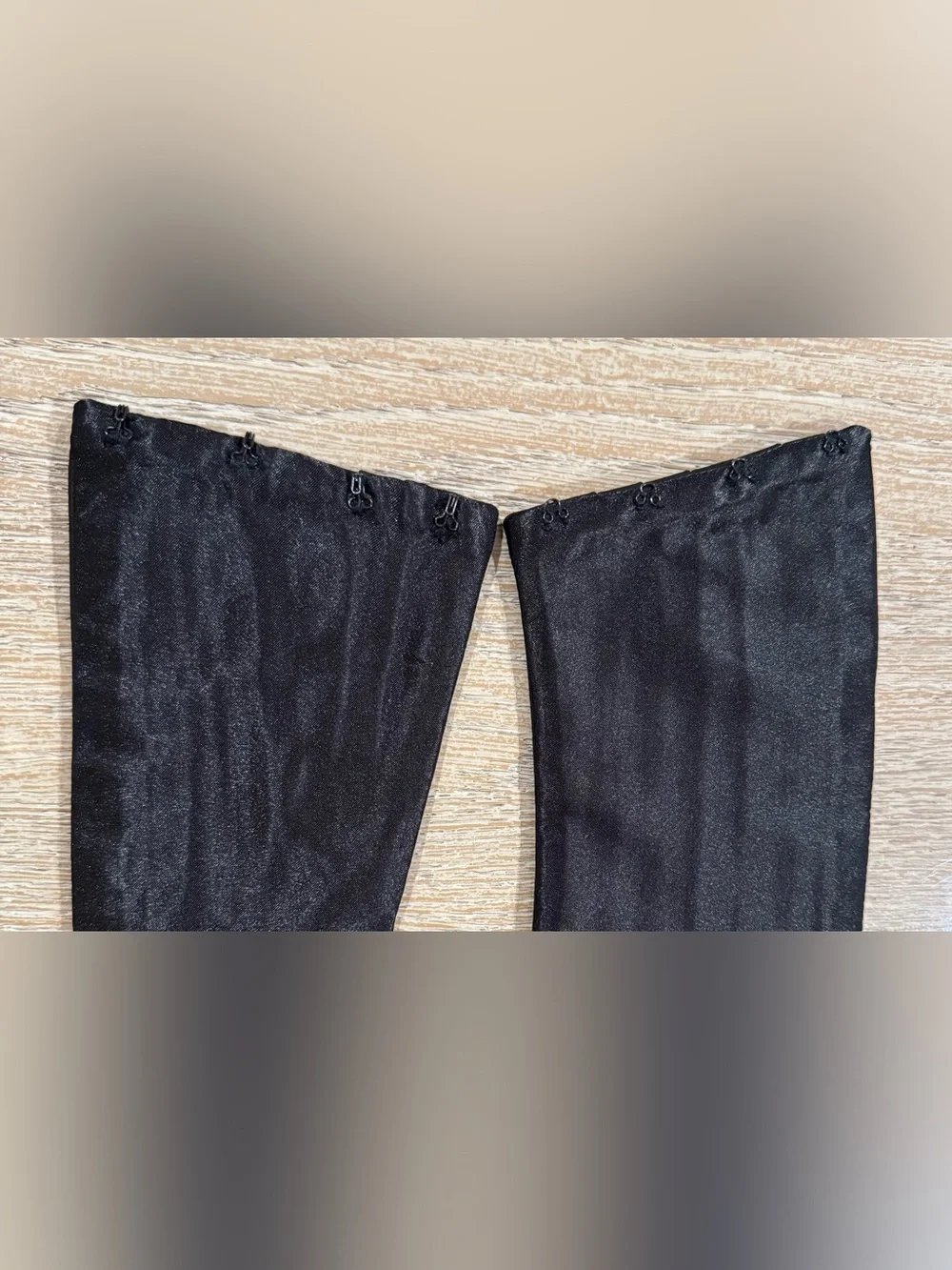 Cache Black Pleated Waist Accent  Belt